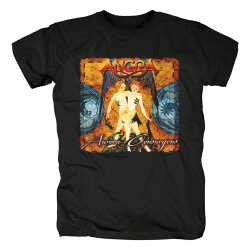 T-shirt graphique Angra avec t-shirt graphique Brésil Metal Rock