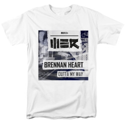 Brennan Heart T-Shirt DJ Cotton Tshirts