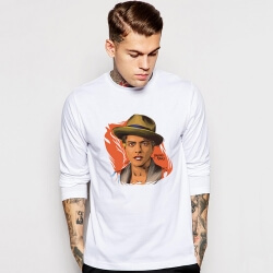 Bruno Mars Long Sleeve T-Shirt for Youth