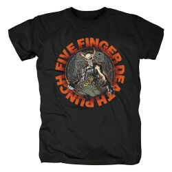 Cămașă de rock hard rock din tricou Five Finger Death Punch T-shirt