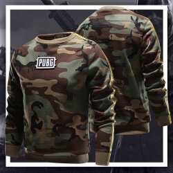 Camouflage Jucătorii cunoscuți Battlegrounds Hoodie 3XL Pubg Armor Sweatshirt