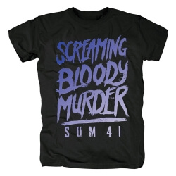 Canada Sum 41 T-Shirt Punk Rock Band Graphic Tees