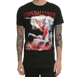 Cannibal Corpse Rock T-Shirt Black Heavy Metal