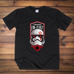 Cartoon Star Wars Die Kraft weckt Tshirt