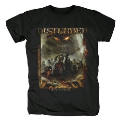 Chicago Usa Metal Rock Graphic Tees Disturbed T-Shirt