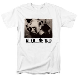 T-shirt de trio alcalin de T-shirts de groupe de punk-rock de Chicago aux États-Unis