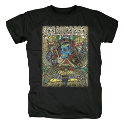 Klasik Santana Tişört Hard Rock Tişörtleri