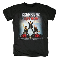 클래식 전갈 밴드 티 독일 Metal Rock T-Shirt