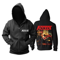 Cool Accepter Blind Rage Sweat À Capuche Allemagne Métal Rock Band Sweats