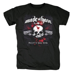 Cool Band Made Of Hate Tee Shirts Hard Rock Metal T-Shirt