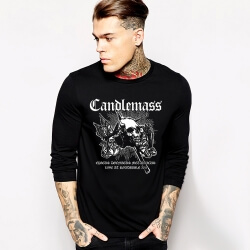 Cool T-shirt à manches longues Candlemass pour les hommes