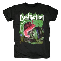 Cool Destruction Cracked Brain T-Shirt Metal Band Shirts
