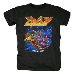 Cool Edguy Band Rocket Ride T-Shirt Metal Rock Shirts