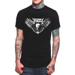 Cool Fozzy Rock Band Tshirt Black Heavy Metal T