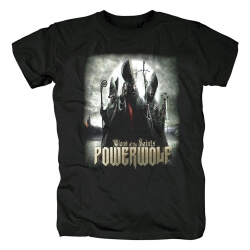 Cool Tyskland Powerwolf T-shirt Sort metal skjorter