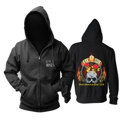 Cool Guns N'Roses Hoodieパンクロックスウェット