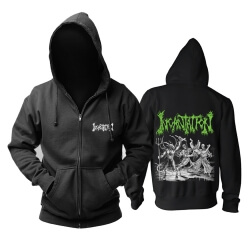 Cool Incantatio-hættetrøje Us Metal Music Band Sweatshirts