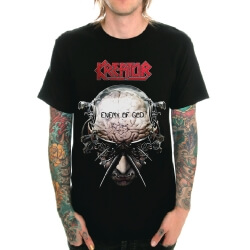 Cool Kreator Rock Tshirt Negru Heavy Metal Band Tee