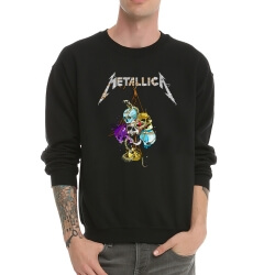 Cool Metallica Band Áo Crew Neck