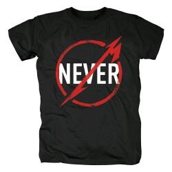 Cool Metallica ætsende tees Us Hard Rock Metal T-shirt