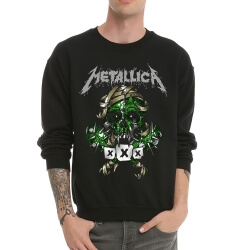 Cool Sweatshirt din piele de stil metalica
