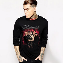 Cool Nightwish Rock Band Long Sleeve T-shirt for Youth