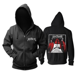 Cool Nunslaughter Hooded Sweatshirts Usハードロックメタルロックフーディー