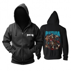 Pulover cu glugă Pantera cool cu tricou Us Hoodie cu bandă rock din metal