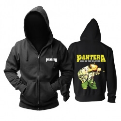 Pulover Hooded Cool Pantera Us Hoodie cu bandă de muzică din metal