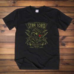 Cool Start Lord เสื้อยืดผู้พิทักษ์แห่งกาแล็กซี 2 Red Wine Tee