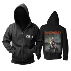 Cool Uk Iron Maiden hættetrøje Metal Punk Rock Band Sweat Shirt