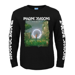 Cool We Imagine Dragons Origins T-Shirt Rock Band Tees Grafic