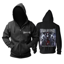 クレイドルオブフィルス魔女のハンマーフード付きトレーナーUK Metal Music Hoodie