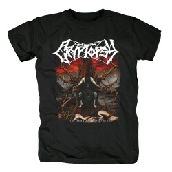 Cryptopsy Band The Best Of Us Bleed Tee Shirts Metal T-Shirt