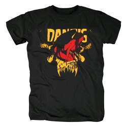 Danzig TシャツUsブラックメタルパンクTシャツ