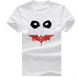 Dark Knight Batman Tees Why So Serious White Boys 