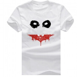 Dark Knight Batman T-shirts Pourquoi si sérieux garçons blancs 