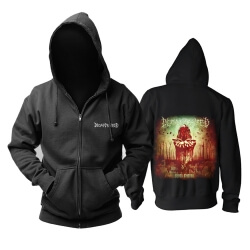 Hoodie cu mantra decapitată din sânge cu mantă Polonia cu muzică cu bandă de muzică