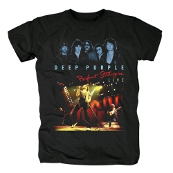 Deep Purple Perfect Strangers Live T-shirt Punk Rock skjorter