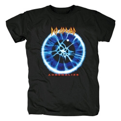 Def Leppard Band T-Shirt Uk Metal Punk Rock Tshirts