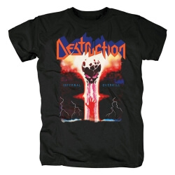 Destruction Band Infernal Overkill Tees Metal T-Shirt