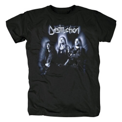 T-shirt do metal da faixa da destruição