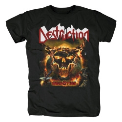 Saldırı Altındaki Tişörtlerin Yok Edilmesi Metal Band T-Shirt