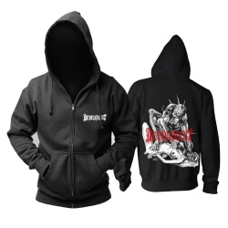 Pulover cu glugă Devourment Hoodie cu bandă de muzică din metal