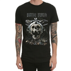 เสื้อกันหนาว Dimmu Borgir Heavy Metal Rock สีดำ