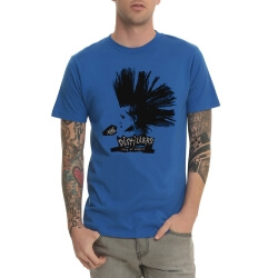 Distillers Rock Print T-Shirt Blue