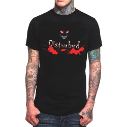 Disturbed Band Rock T-Shirt Black Heavy Metal 