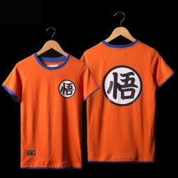 드래곤 볼 Z 손오공 T 셔츠 DBZ 블랙 Tee