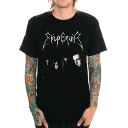 T-shirt Emperor Rock Bande Heavy Metal noir