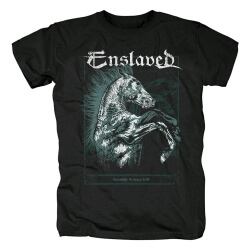 Enslaved T-Shirt Black Metal Graphic Tees